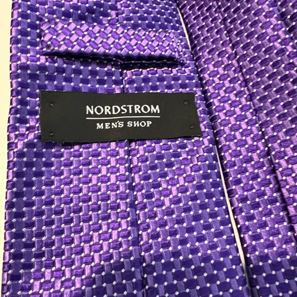 Men's Purple Tie - Picture 2 of 5